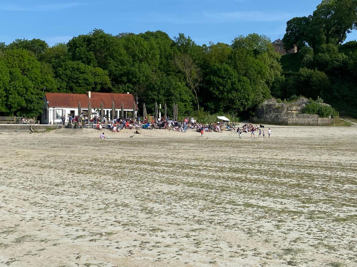 Ferienwohnung L'Olivier En Baie, T3 De Standing Avec Jardin, Vue Baie, Parking Prive Saint-Valéry-sur-Somme Exterior foto