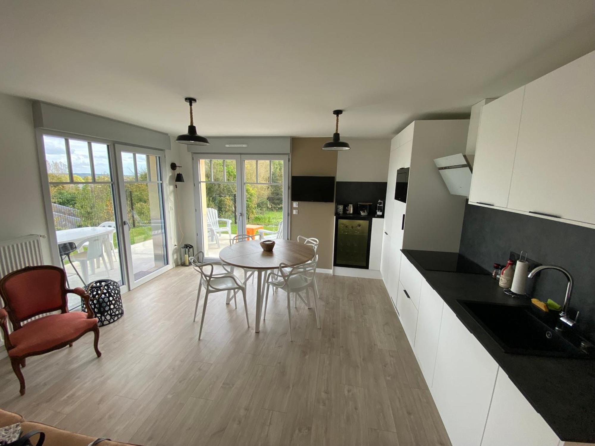 Ferienwohnung L'Olivier En Baie, T3 De Standing Avec Jardin, Vue Baie, Parking Prive Saint-Valéry-sur-Somme Exterior foto