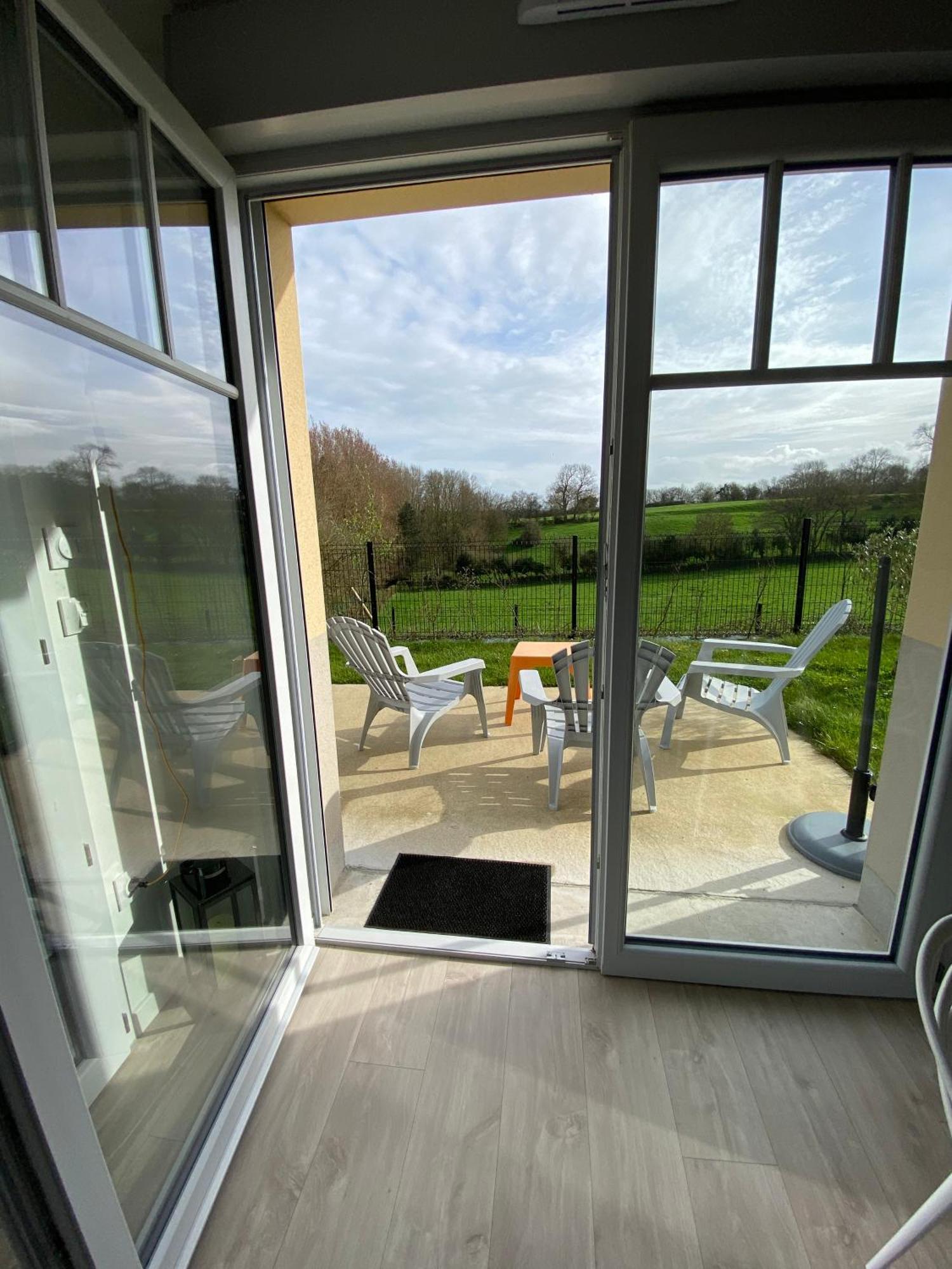 Ferienwohnung L'Olivier En Baie, T3 De Standing Avec Jardin, Vue Baie, Parking Prive Saint-Valéry-sur-Somme Exterior foto